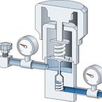 single-stage_regulator_cross_section