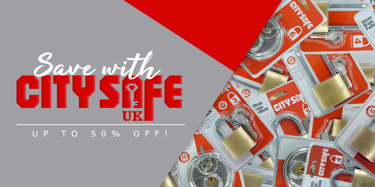 Save with CitySafe | Up to 50% off Key Machines, Padlocks & More!