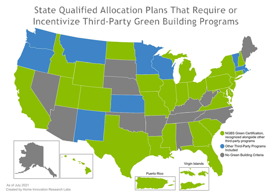 Deep Dive: How State LIHTC Programs Reference Third-Party Green Building Programs